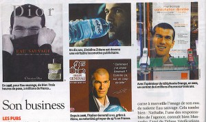 Zidane dans l'Express