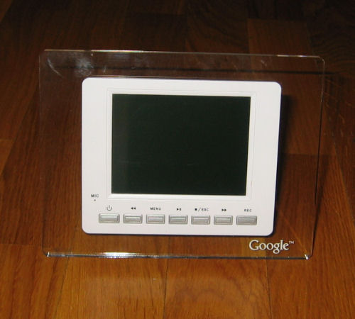 Cadre photo numérique cadeau noël 2006 de Google